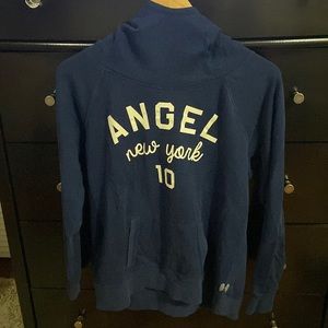 Victoria’s Secret navy blue sweatshirt
